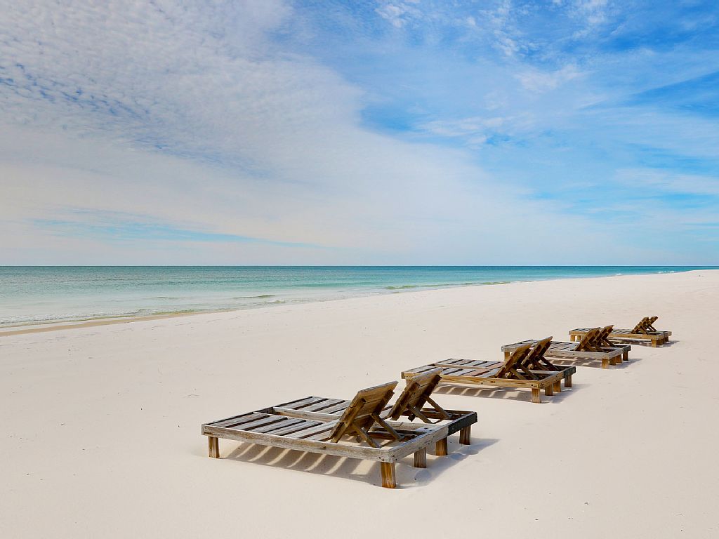 Chairs On The Beach